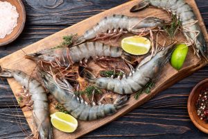 Black Tiger Prawns (6-10pcs per kg)