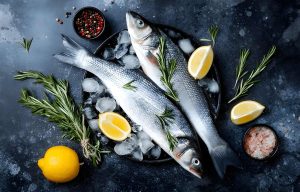 Farmed Whole Sea Bass (600-800g, 6kg per box)