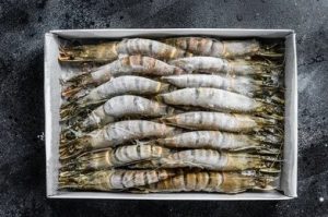 Frozen Black Tiger Prawns 16-20 (1kg)